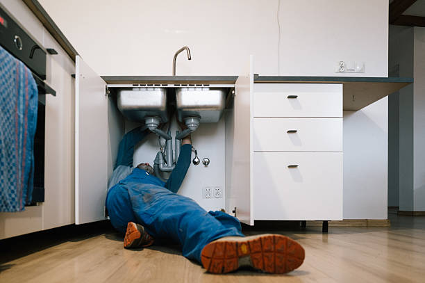 Professional Plumbing technician working in Grove City, OH